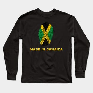 Made in Jamaica Fingerprint Jamaica Long Sleeve T-Shirt